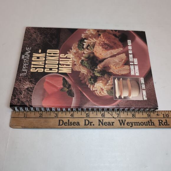 Tupperware Tupperwave Stack Cooked Meals Recipe Book #33409 Stack Cooker 1990 - Picture 11 of 11